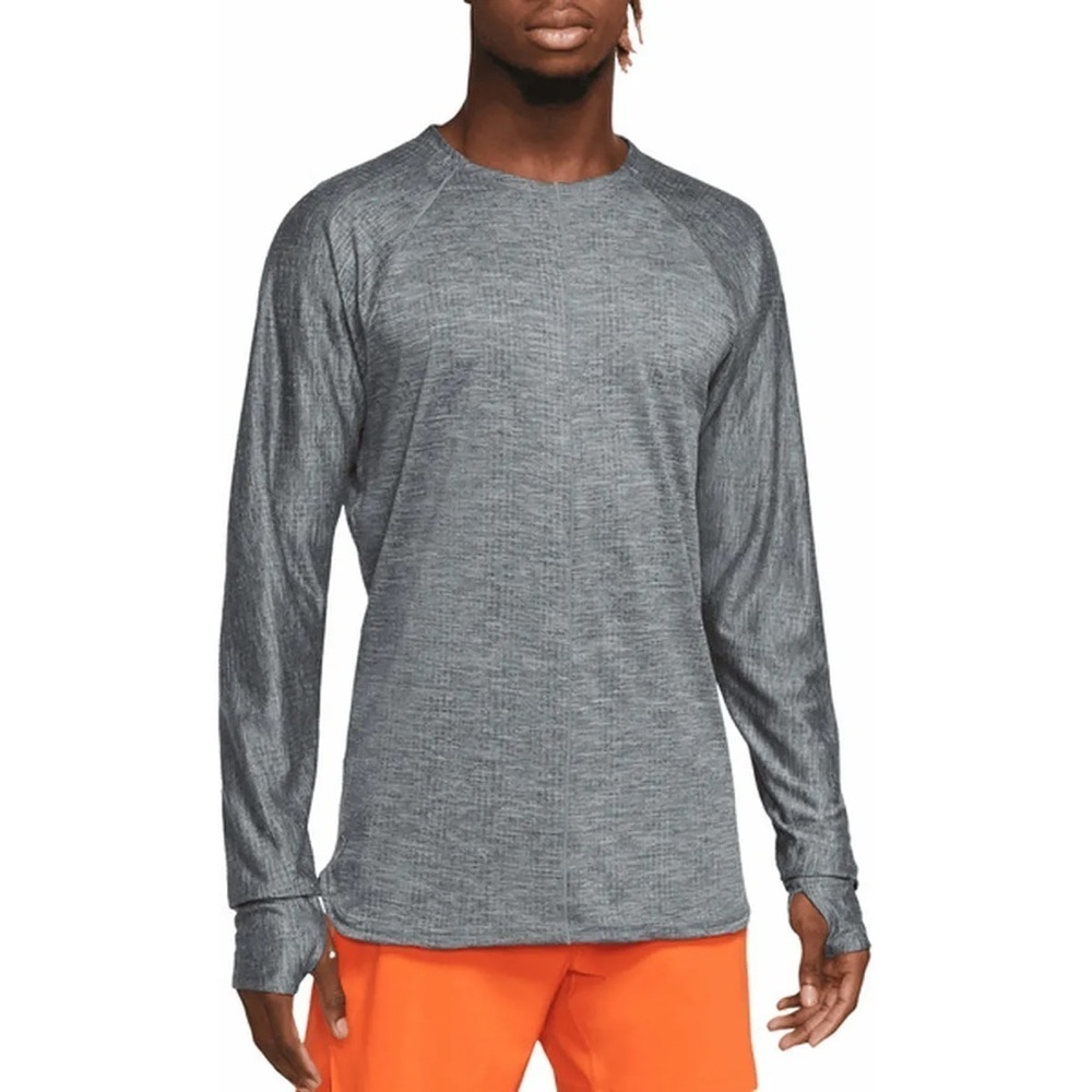 NEW NIKE (RETAIL: $85.00) DriFit Men’s Crewneck Base Layer Shirt -  Cool Gray